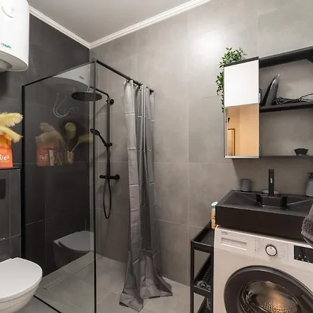 アパート Cozy Terrace & Free Parking In The Heart Of *